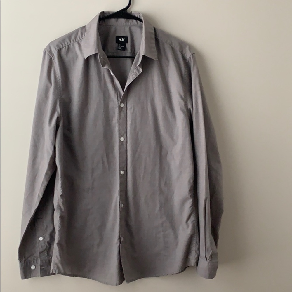 H&M Men’s Easy Iron Shirt (Size Medium)